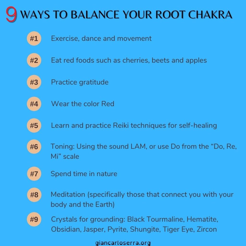  9 Ways To Balance Your Root Chakra 