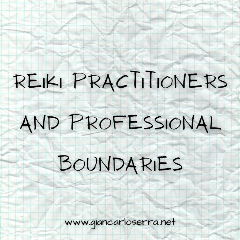 Reiki Practitioners And Professional Boundaries