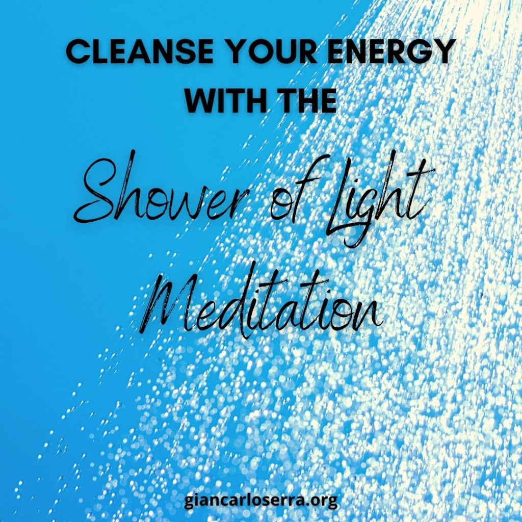 Shower of light meditation