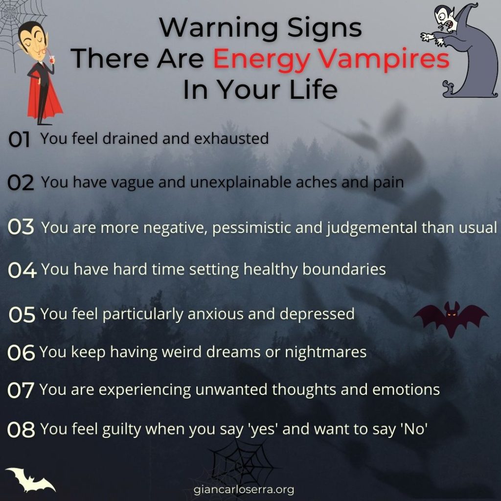 Warning Signs Psychic Vampires