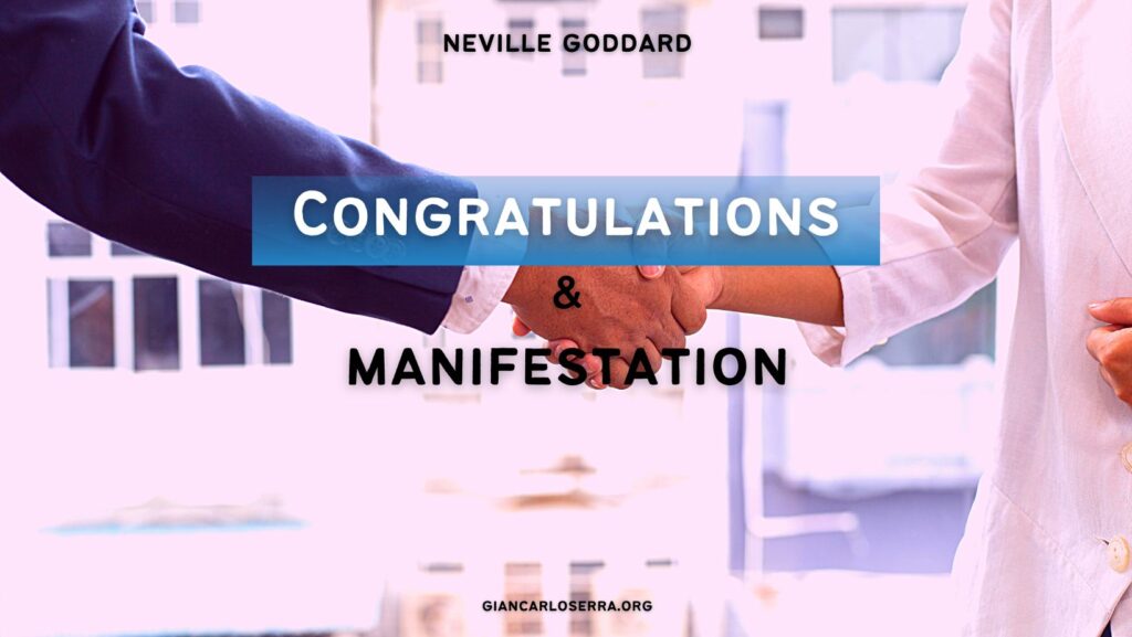 Congratulations and Manifestation