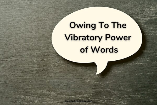 Owing the power of words
