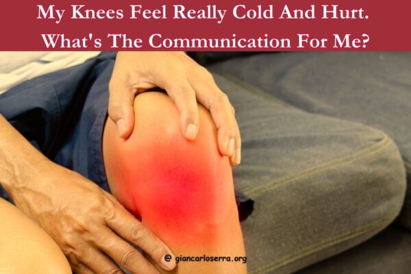 my knees feel cold